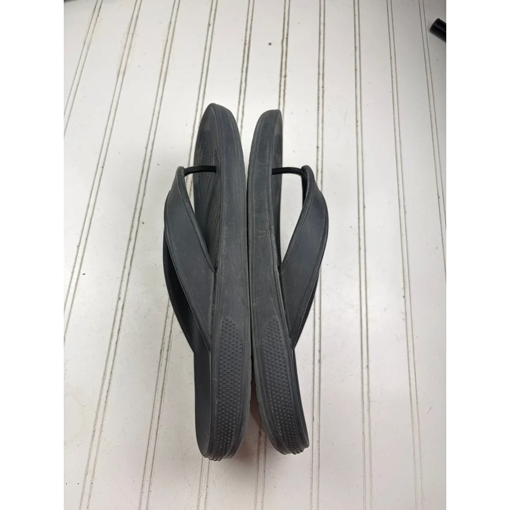 Crocs Black Comfort Thong Flip Flop's Men's Size 11